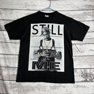 2Pac Tupac Shakur‎ All Eyez On Me T-shirt Large Double Sided Black
